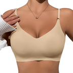 Soutien-gorge sans coutures à encolure arrondie | Sans armatures et léger