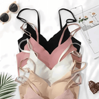 Soutien-gorge sans coutures à encolure arrondie | Sans armatures et léger