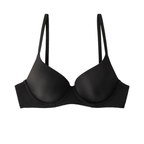 Soutien-gorge demi-bonnet push-up sans coutures et à armatures, confort optimal