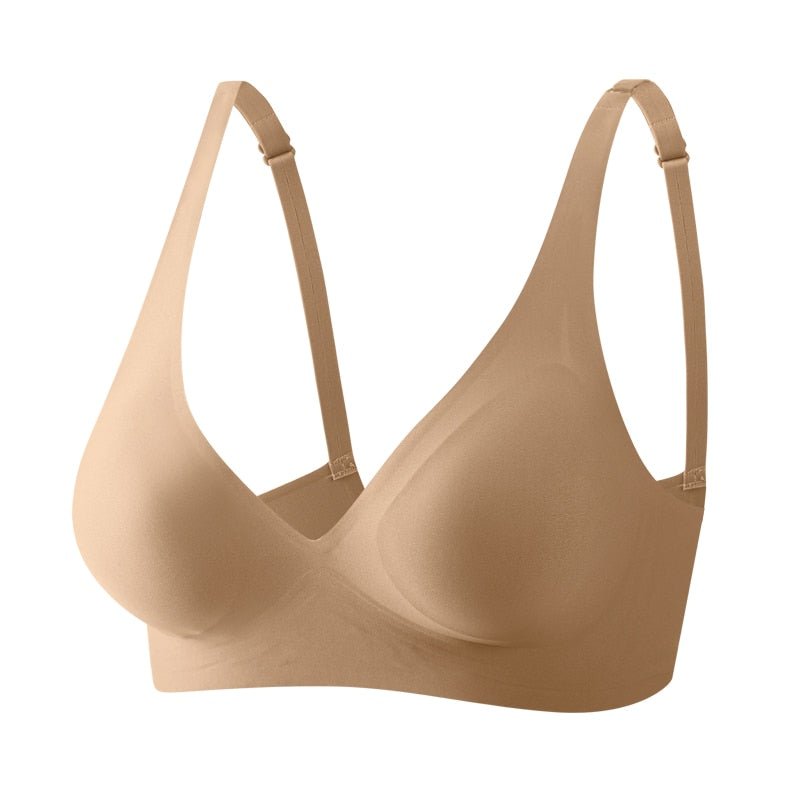 Seamless Comfortable Plunge Bra