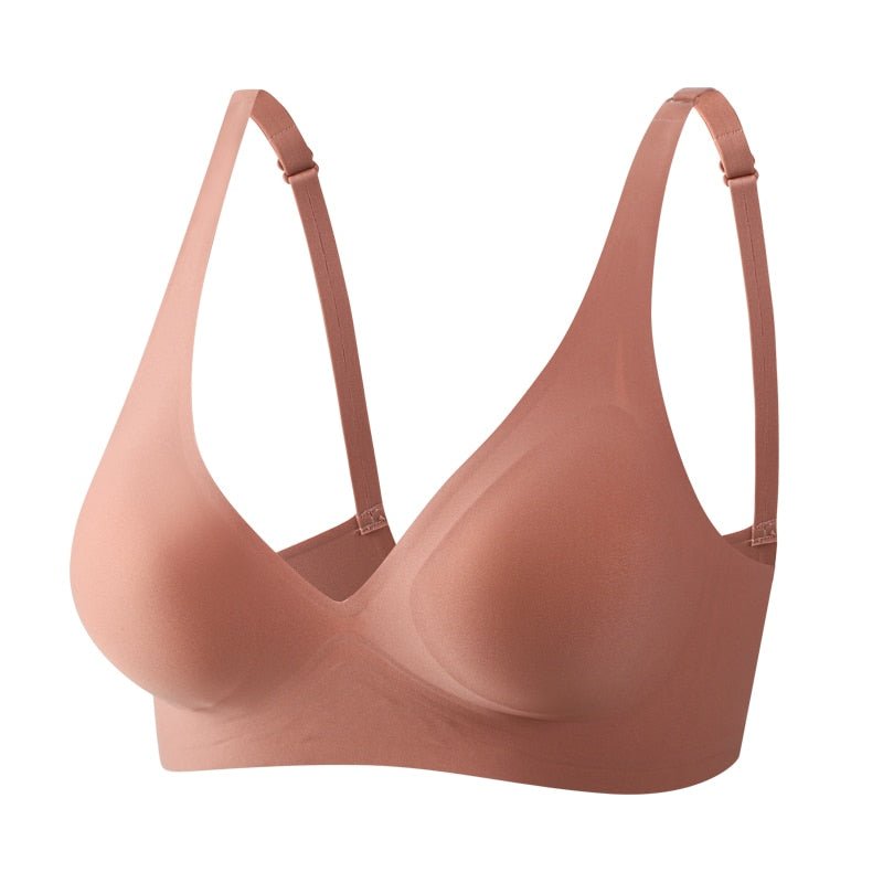 Seamless Comfortable Plunge Bra