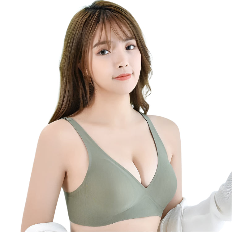 Seamless Comfortable Plunge Bra