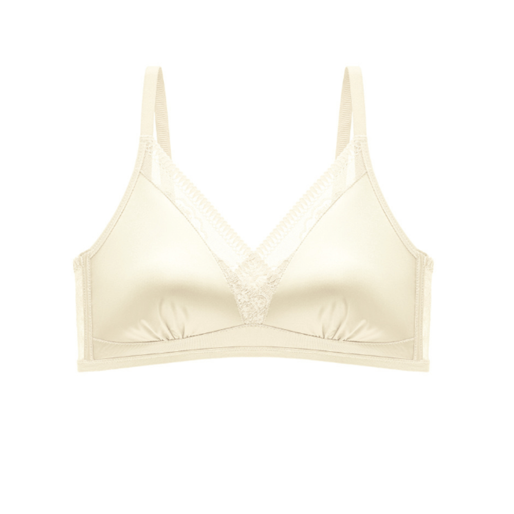 Breathable Padded Lace Push-Up Bra