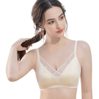 Breathable Padded Lace Push-Up Bra