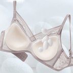 Breathable Padded Lace Push-Up Bra