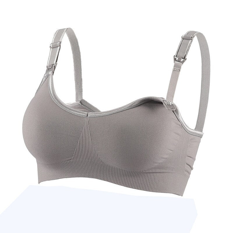 Seamless Nursing Push Up Bra