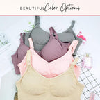 Soutien-gorge push-up d'allaitement sans coutures