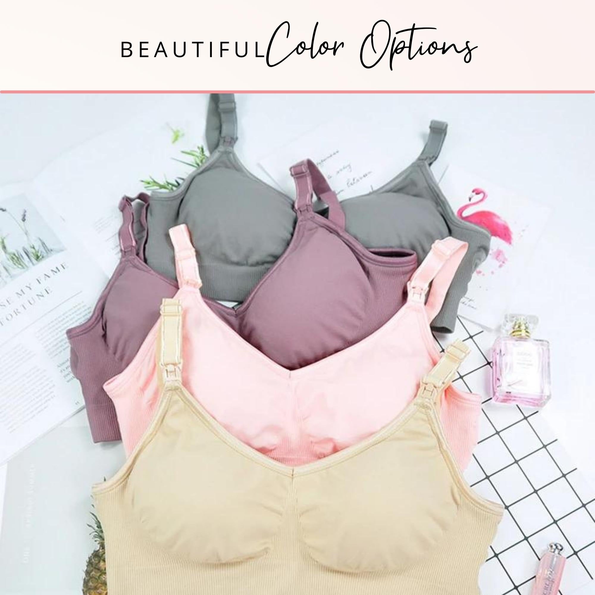 Soutien-gorge push-up d'allaitement sans coutures