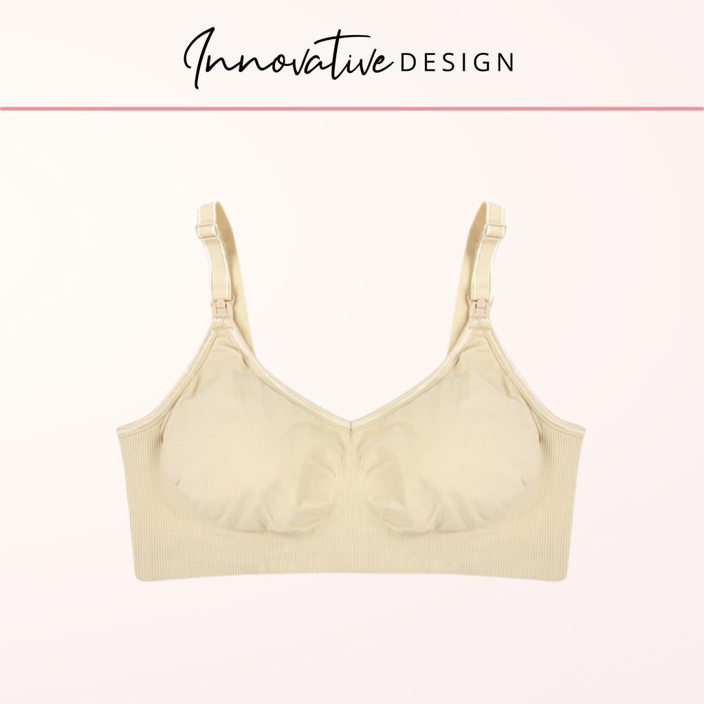 Soutien-gorge push-up d'allaitement sans coutures