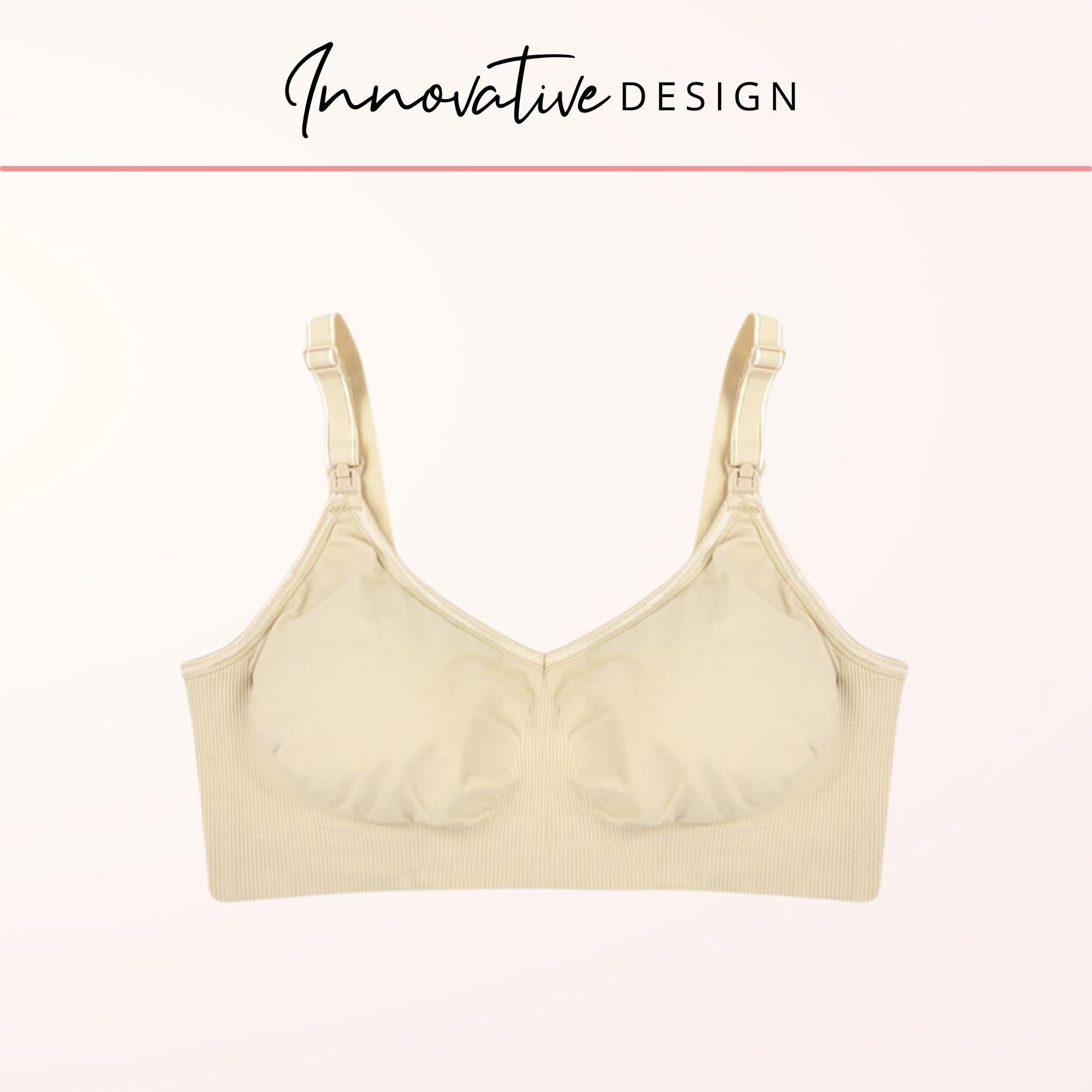 Soutien-gorge push-up d'allaitement sans coutures