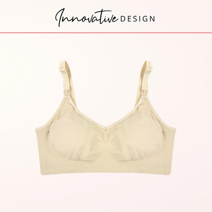 Seamless Nursing Push Up Bra