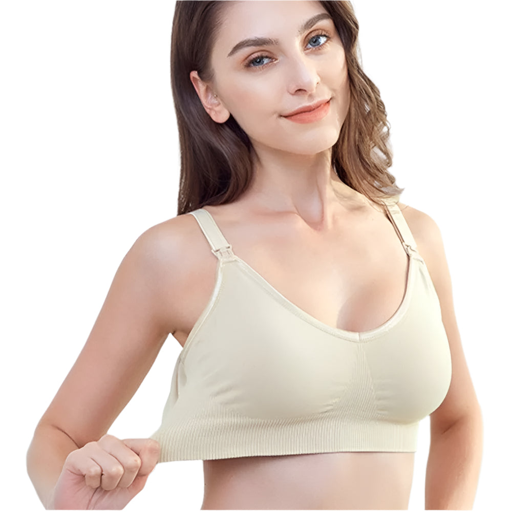 Seamless Nursing Push Up Bra