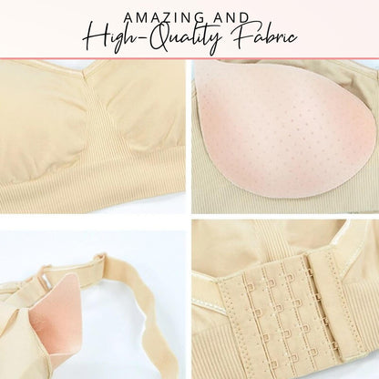 Seamless Nursing Push Up Bra
