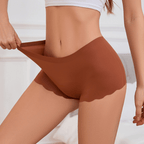 Culotte shorty élégante et sans coutures à volants