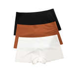 Culotte shorty élégante et sans coutures à volants