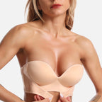 Strapless Front Buckle Bra