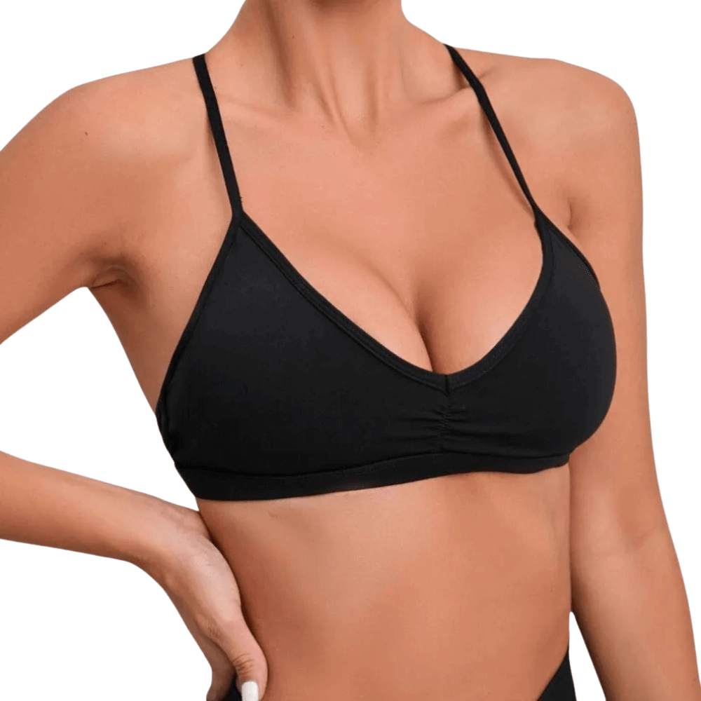 Soutien-gorge sans armatures à bretelles dans le dos | Confort optimal et style au quotidien
