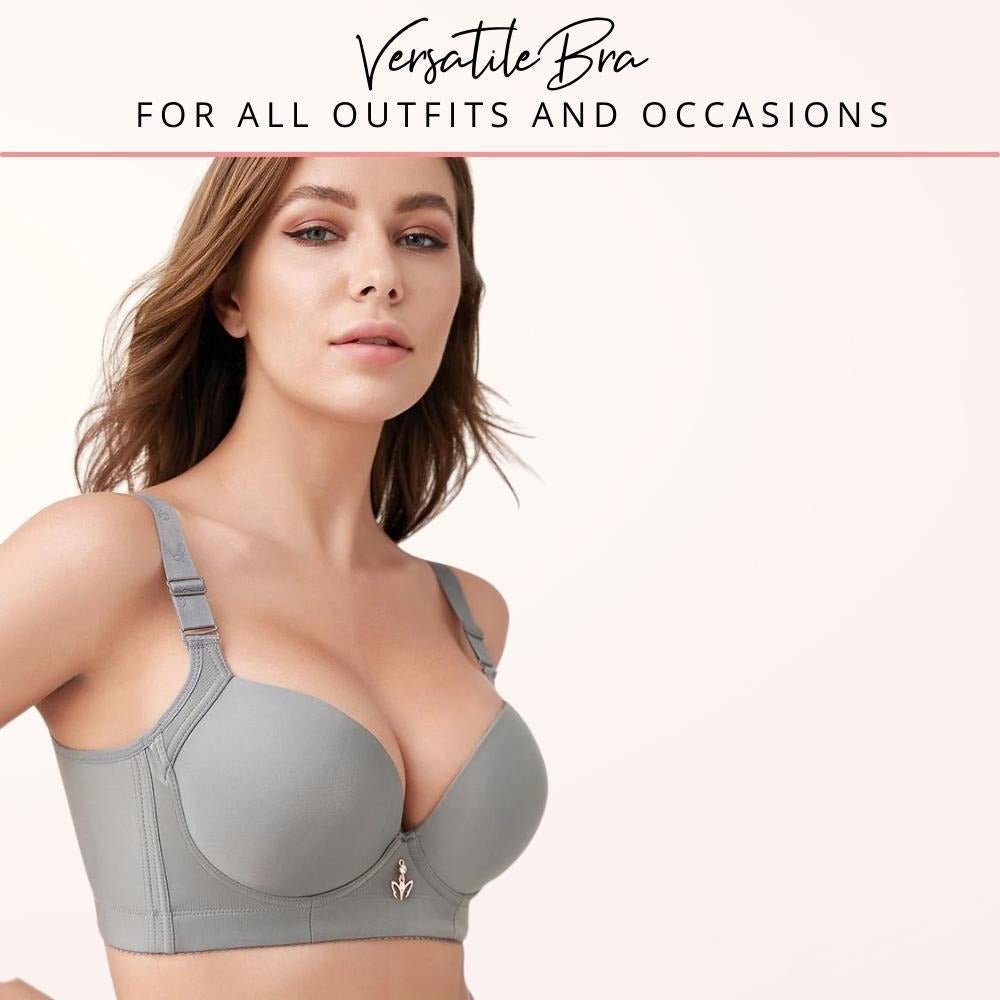 Soutien-gorge push-up à bonnets épais grandes tailles