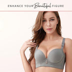 Soutien-gorge push-up à bonnets épais grandes tailles