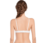 Triangle Wireless Bralette | Adjustable Strappy Design & Light Support