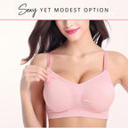 Soutien-gorge d'allaitement respirant à dos en U