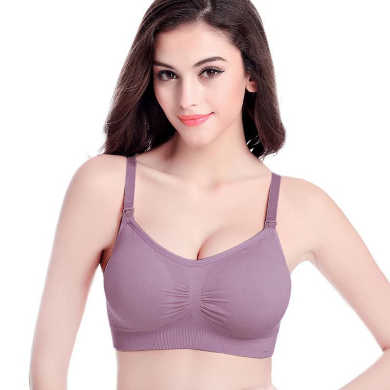 Soutien-gorge d'allaitement respirant à dos en U