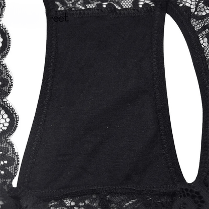 Ultra Thin Mid-Waist Lace Underwear