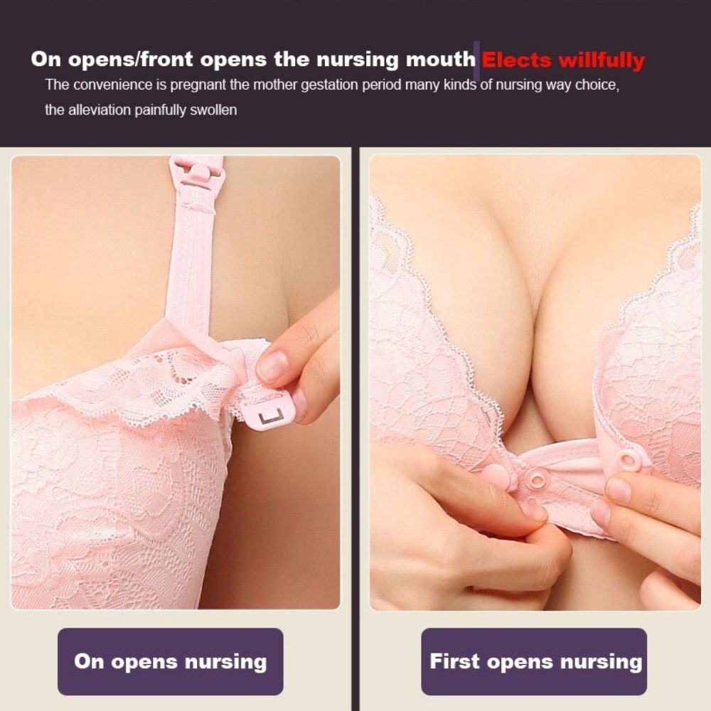 Underwire Lace Breathable Nursing Bra