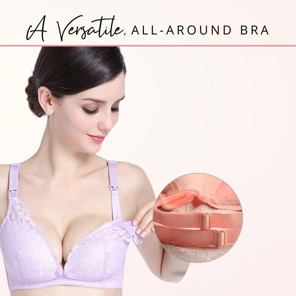 Underwire Lace Breathable Nursing Bra