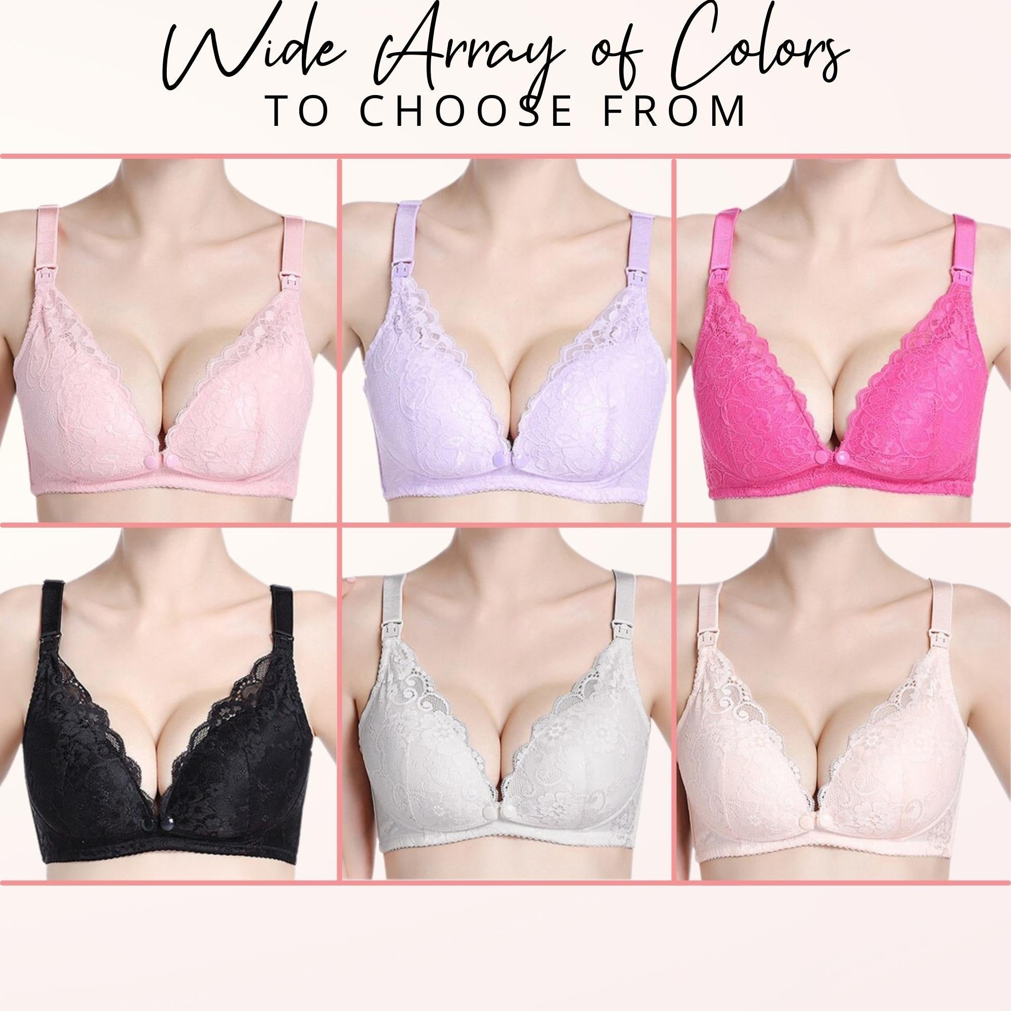 Underwire Lace Breathable Nursing Bra