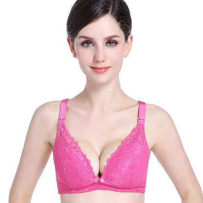 Underwire Lace Breathable Nursing Bra