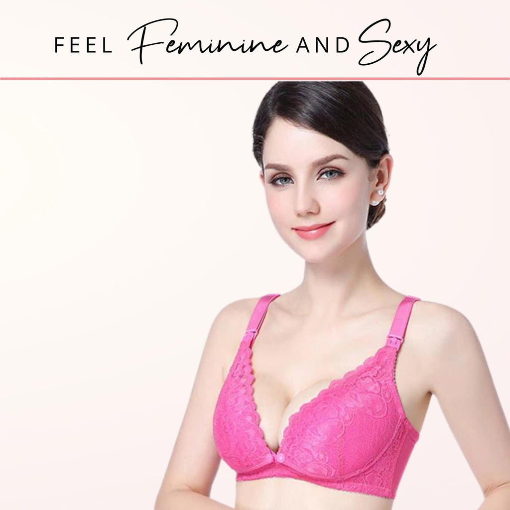 Underwire Lace Breathable Nursing Bra
