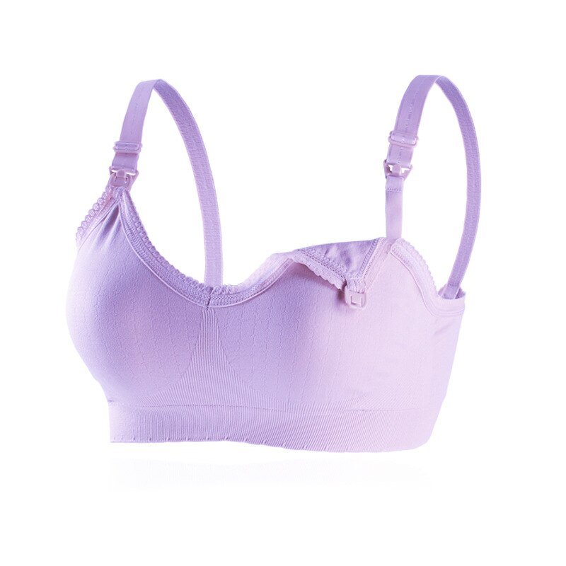 Soutien-gorge d'allaitement push-up sans armatures et respirant