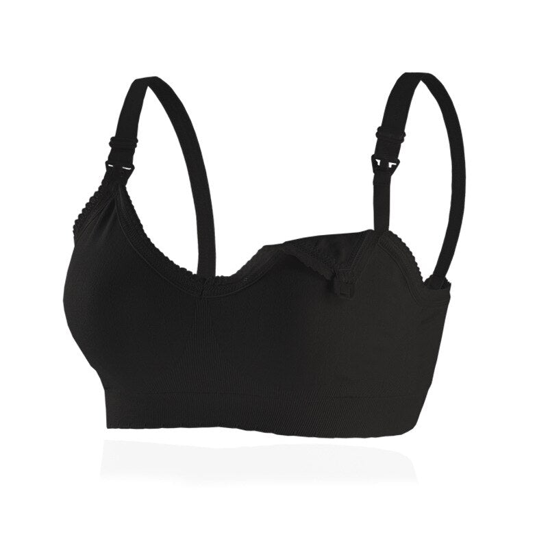 Wireless Push Up Nursing Breathable Bra