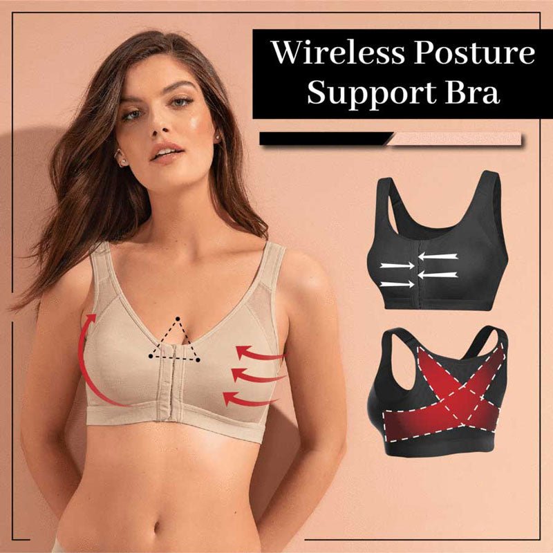 Soutien-gorge de posture sans armatures rehaussant