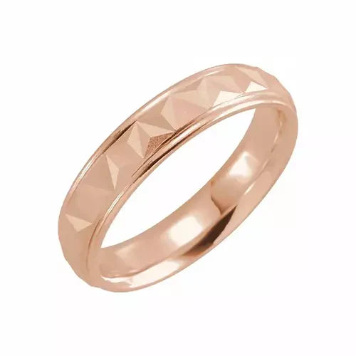 Ironwood Matte Wedding Band