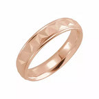 Ironwood Matte Wedding Band