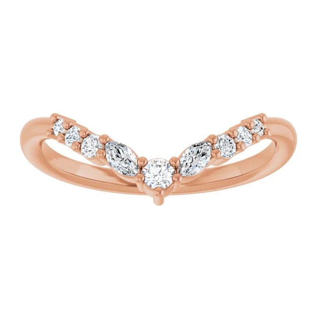 Curved Wedding Band