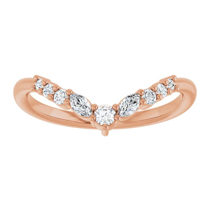 Curved Wedding Band
