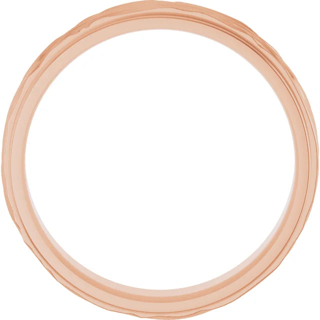 Textured Wedding Band