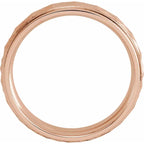 Ironwood Matte Wedding Band