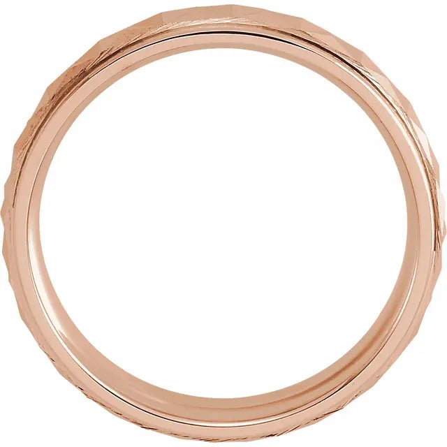 Ironwood Matte Wedding Band