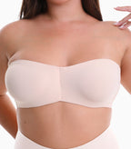 Full-Support Strapless Bandeau Bra