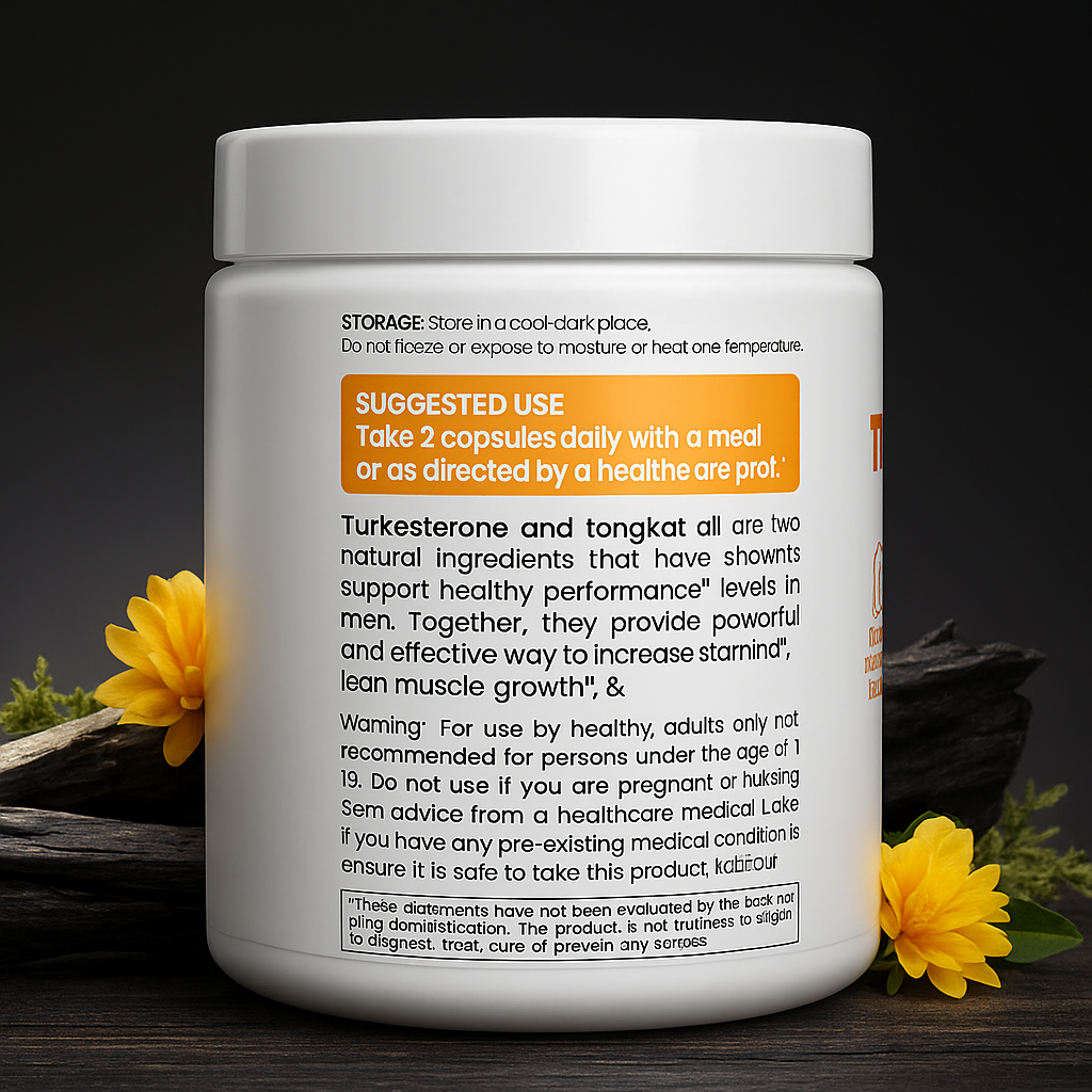 Turkestérone + Tongkat Ali