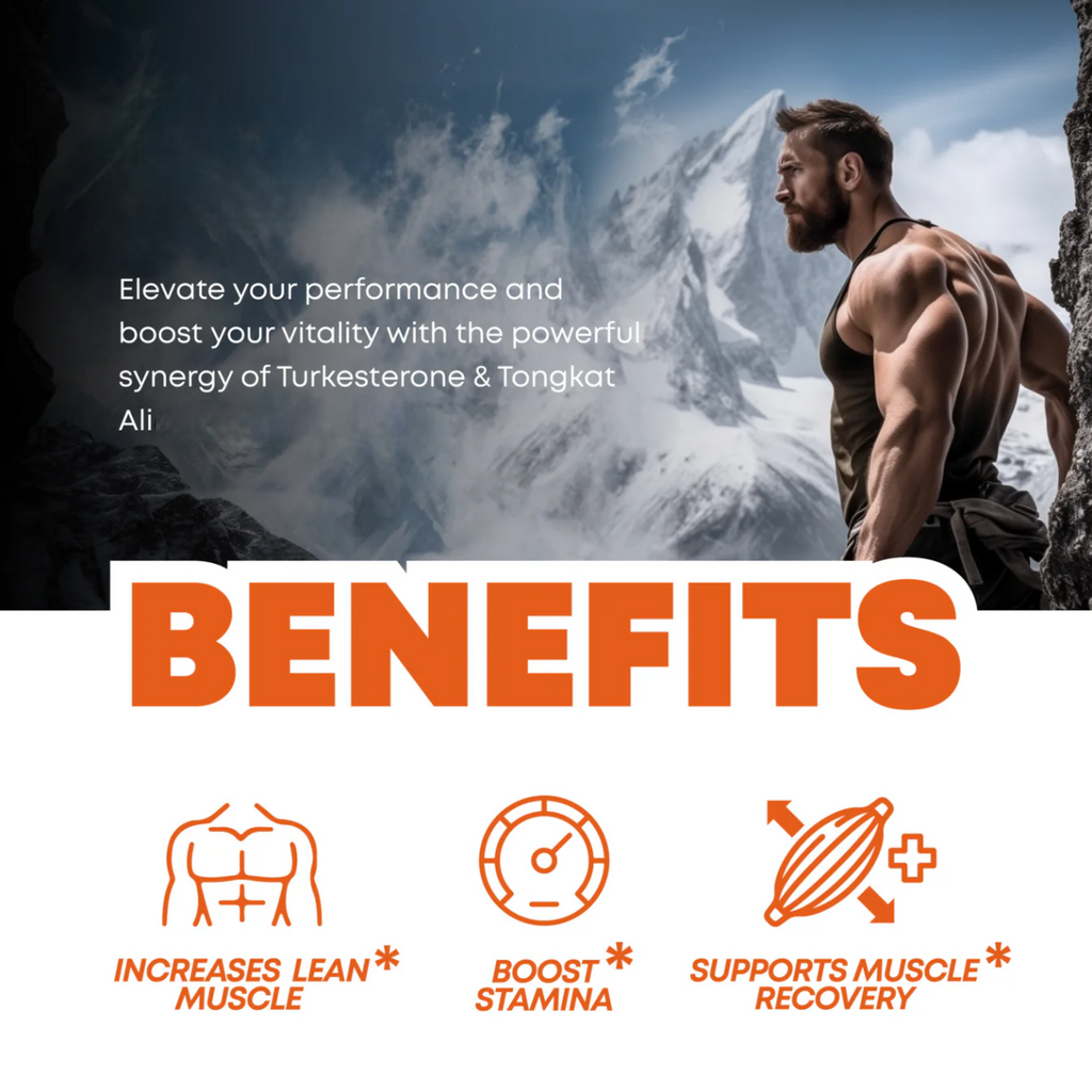 Turkestérone + Tongkat Ali