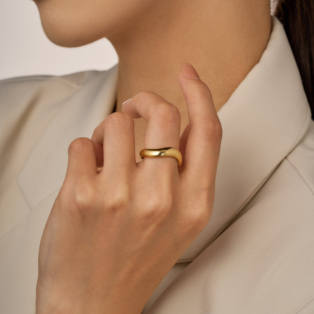 Bracelet solide inspiré par la nature