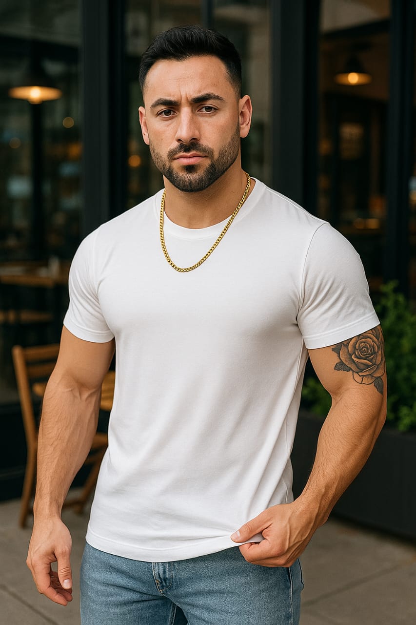 T-shirt d'été haut de gamme.