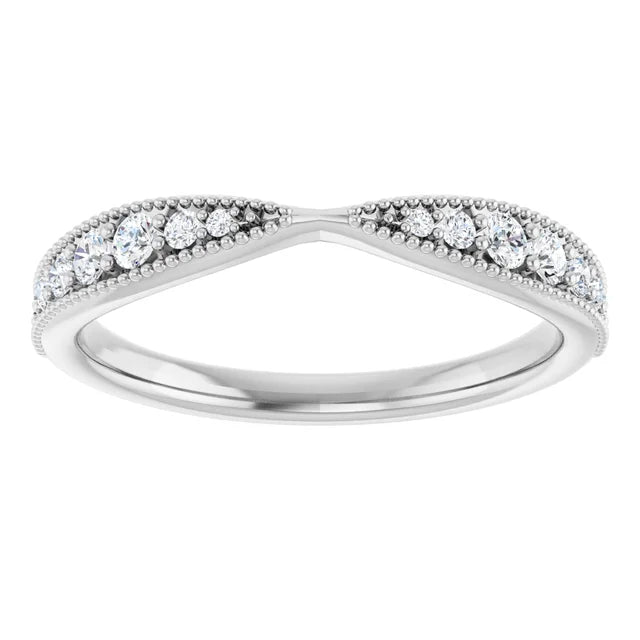 Contoured Match Wedding Band