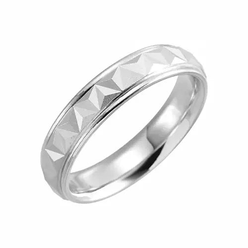 Ironwood Matte Wedding Band