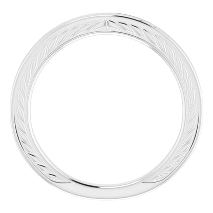 Timeless Romance Vintage Wedding Band